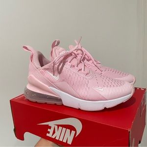 NEW Nike Air Max 270 Prism Pink White Size Youth 5.5